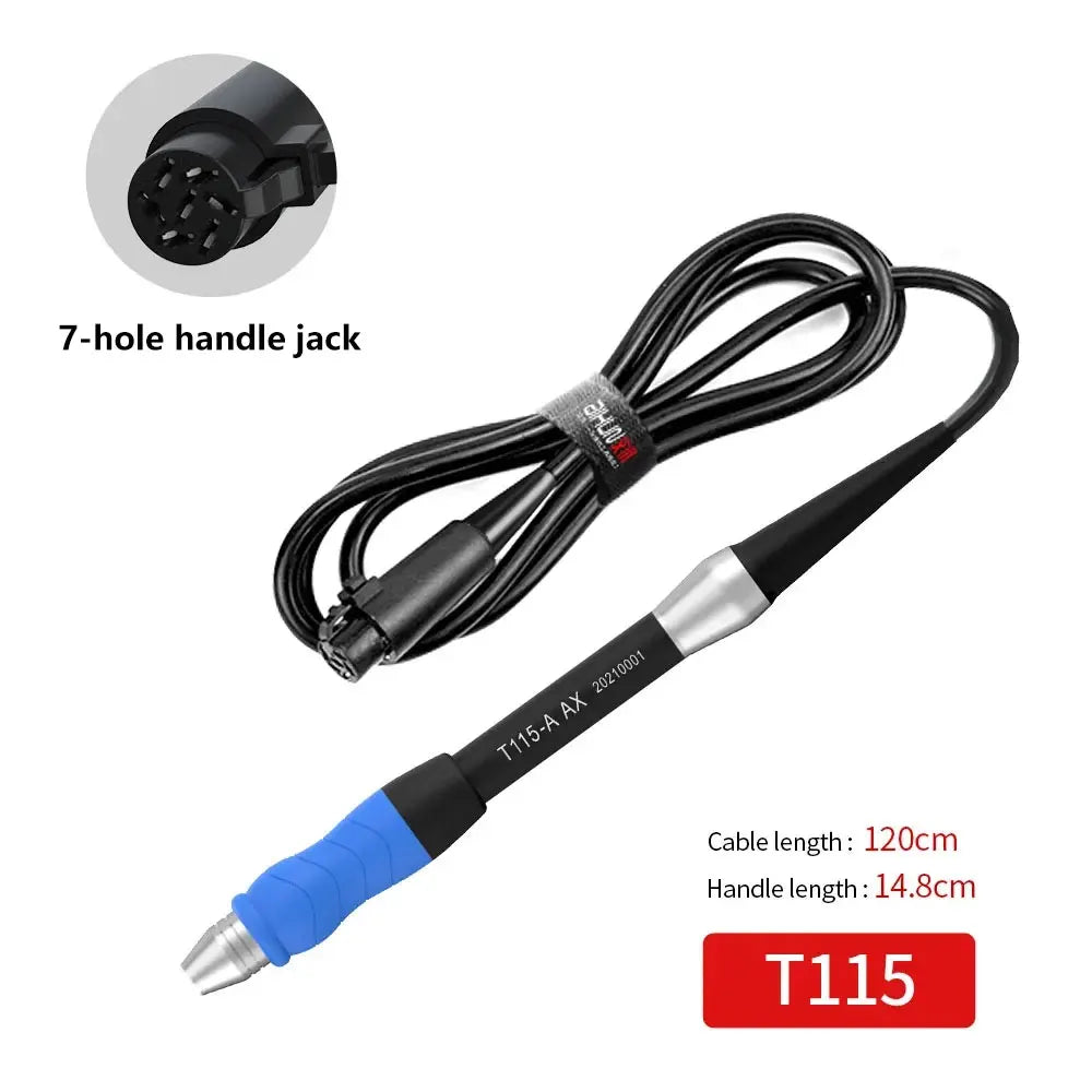 Aixun T245 210 115 T12 Soldering Station Handle For I2C SuGon Tuoer C210 C115 C210 Universal Handle Tools Assembly Tools