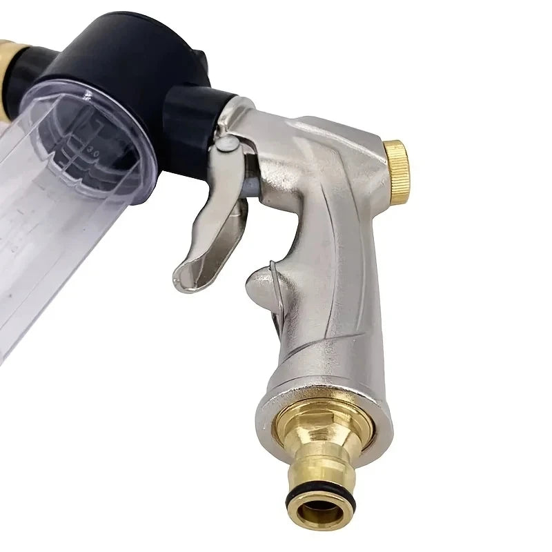 High Foam Pressure Spray Water Gun Washing Garden Watering Hose Nozzle Sprinkler Car Cleaning Wash Tool Kits Auto Washer Guns ﻿
