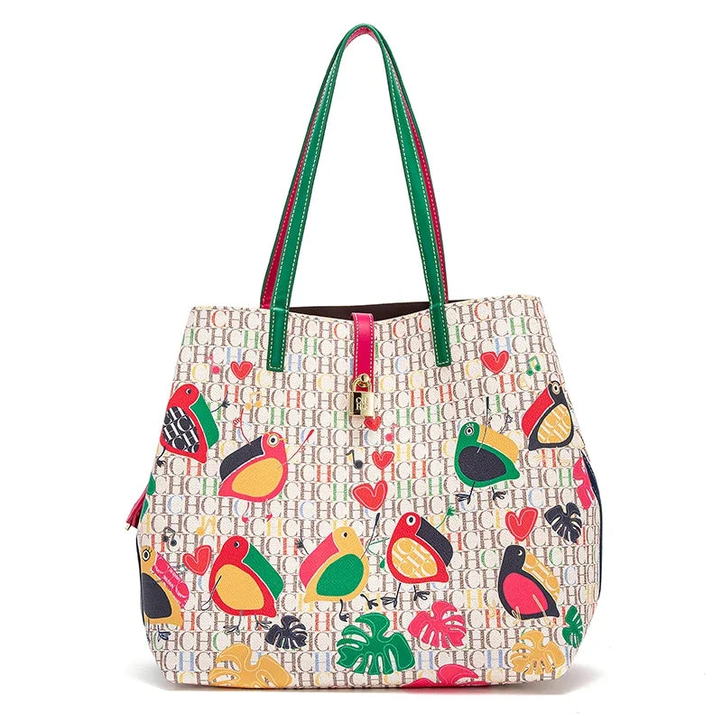 Fashion Underarm Bag Women's Work 2025 Seasons New Leisure Personalized Tote Bag Retro Large Capacity Shoulder Bag