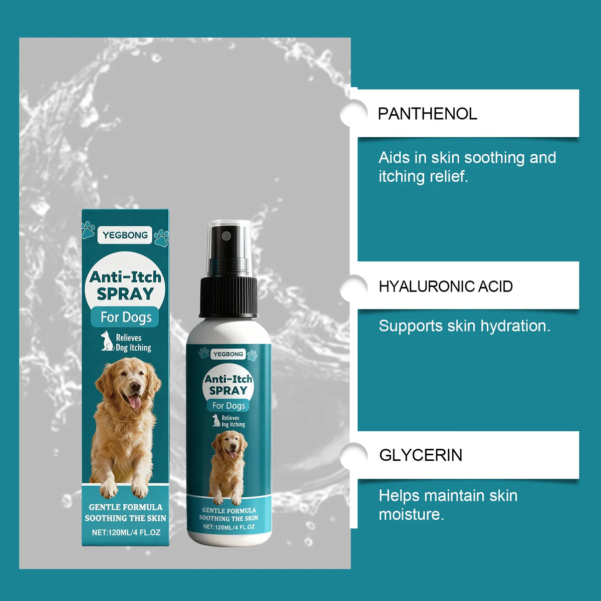 Pet Skin Care Spray for Farm Animals – Gentle Topical Relief