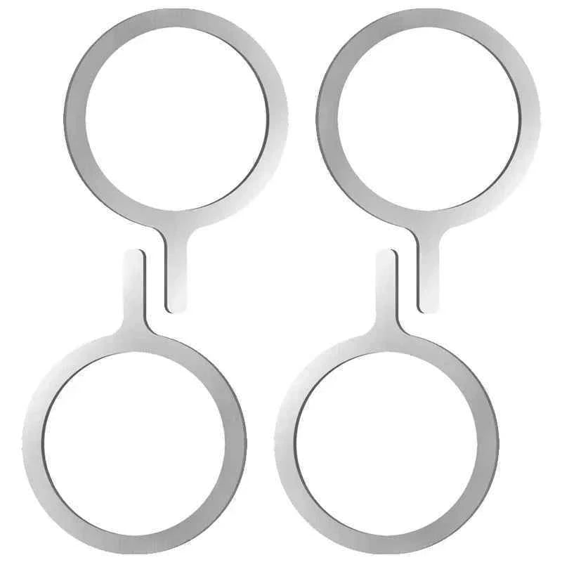 Self Adhesive Metal Ring Iron Sheet Sticker for Phone Case Magsafe Magnetic Wireless Charging Ring for Phone 15