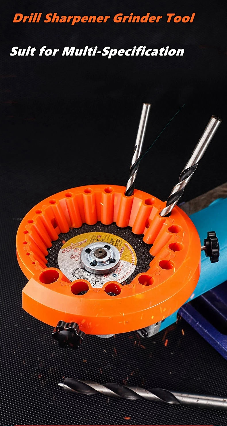 2-13mm Drill Bit Sharpener Grinder Multi-specification Power Drill Bit Grinding Portable Drill Power Abrasive Tools for Grinding