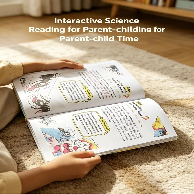 10000 Whys Kids Fun Science Book Ultimate Brain Educational Reading Cultivate Scientific Thinking STEM Learning for Children
