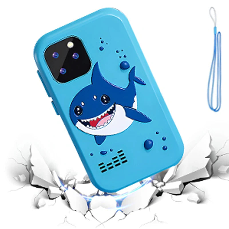 Kids Smart Phone MP3 Player Digital Camera Toys Touchscreen Unicorn Baby Mobile Educational Toys for Girls Boys Age 3-8