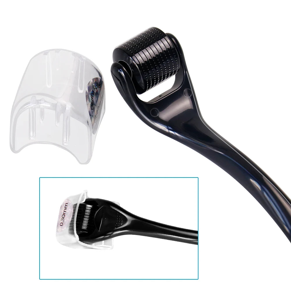 Derma Roller DRS 540 Facial Skin Care Dermaroller Titanium Micro Needle Roller for Hair Regrowth Beard Growth Face Beauty Device