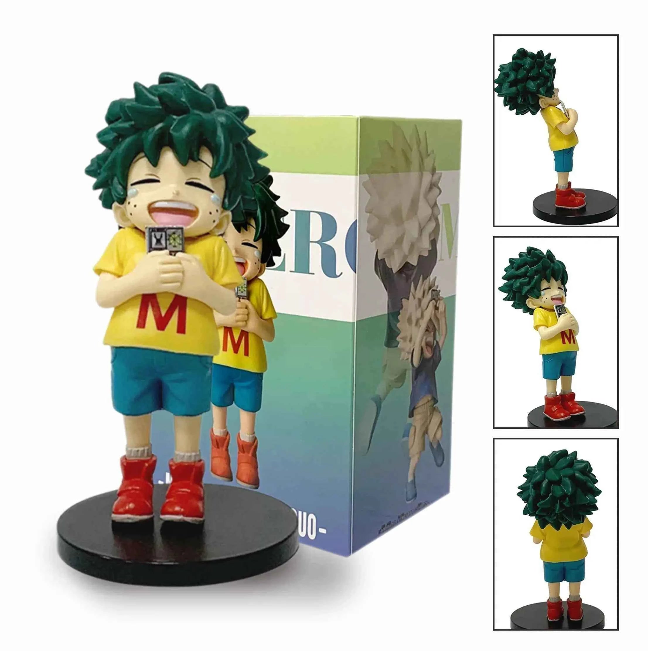 New My Hero Academia (MHA): Tomura Shigaraki / Izuku Midoriya / Katsuki Bakugo Cute Chibi PVC Figurine | Collectible Toy Model