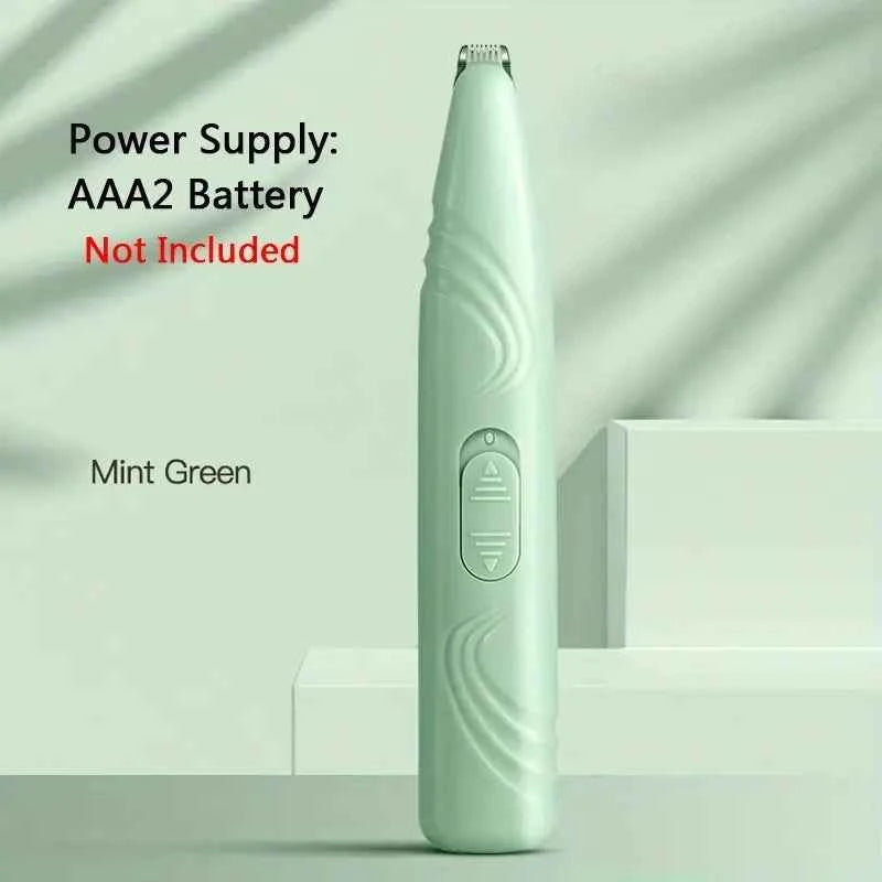 1 non battery pet shaver electric clipper suitable for cats and dogs. It can be used to shave foot hair, buttocks hair, eyes hai