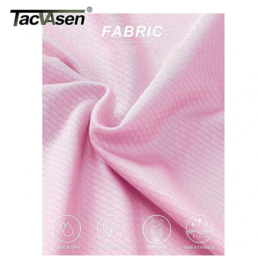 TACVASEN Summer UV/Sun Protection Outdoor Hooded T-shirt Women's Hoodie Shirt UPF 50+ Long Sleeve Fishing Hiking Athletic Shirts