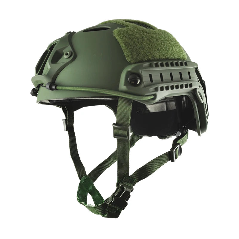 FAST Tactical Protective Helmet Airsoft MH Helmet ABS New Thickened Outdoor PJ Air Gun Shooting CS Protective Equipment