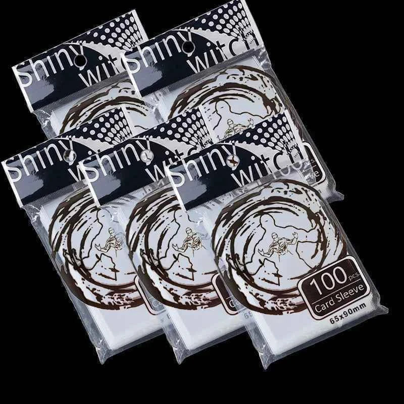 100pcs/pack 65*90mm Card Sleeves Card Protectors Perfect Size for Football Cards, Sport Cards, MTG Cards Collection Card Storage
