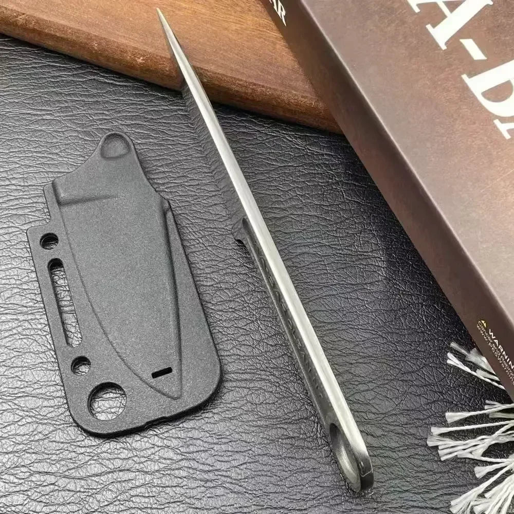 2025 new KB 1119 Straight Knife Wilderness Survival Tactical Tool Portable Outdoor Knife Sheath Multifunctional Stainless