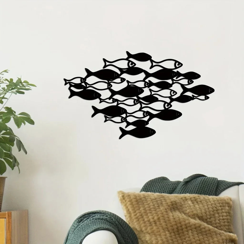 1pc Indoor Livingroom Black Classic Room Decor for Bar Decor, Ocean Theme Decor Wall Art Decorations, for Kitchen Bathroom