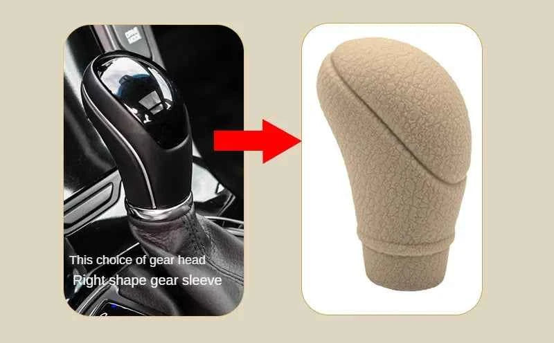 Universal Non-Slip Silicone Gear Shift Knob Cover Car Manual Transmission Protective Sleeve Auto Interior Accessories