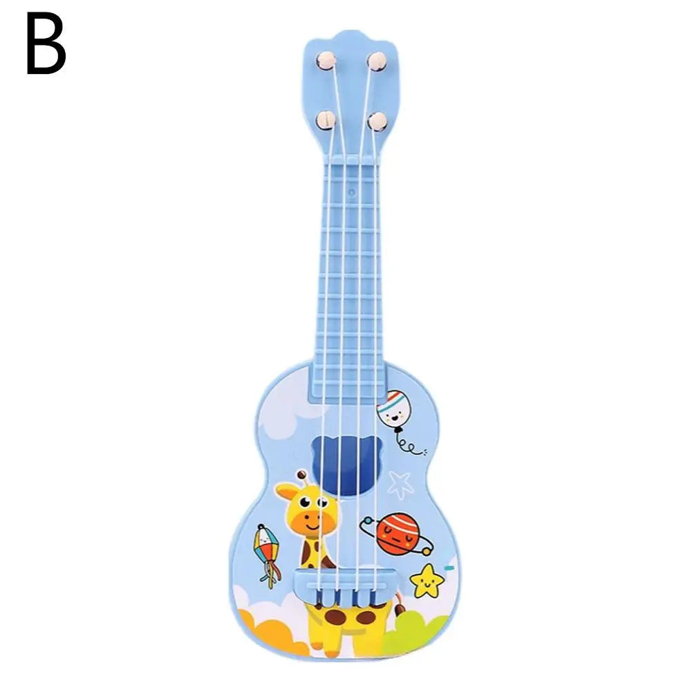 Kids Guitar Musical Instrument Ukulele Musical Montessori Toys For Children Learning Educational Toys Christmas Birthday Gift