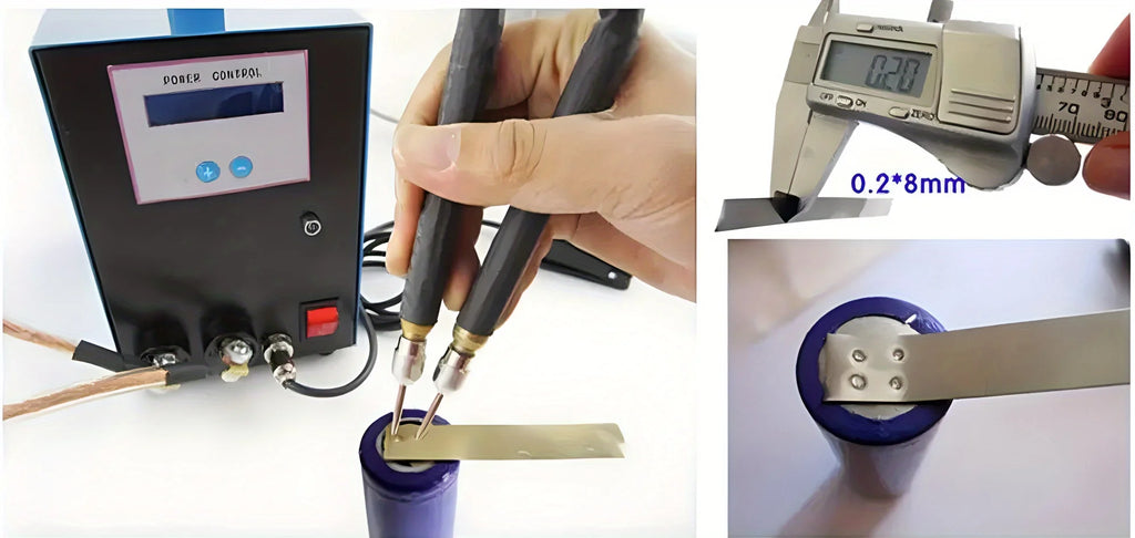 1m/10m 18650 Li-ion Battery Nickel Sheet Plate Nickel Plated Steel Belt Strip Connector Spot Welding Machine Battery Welders