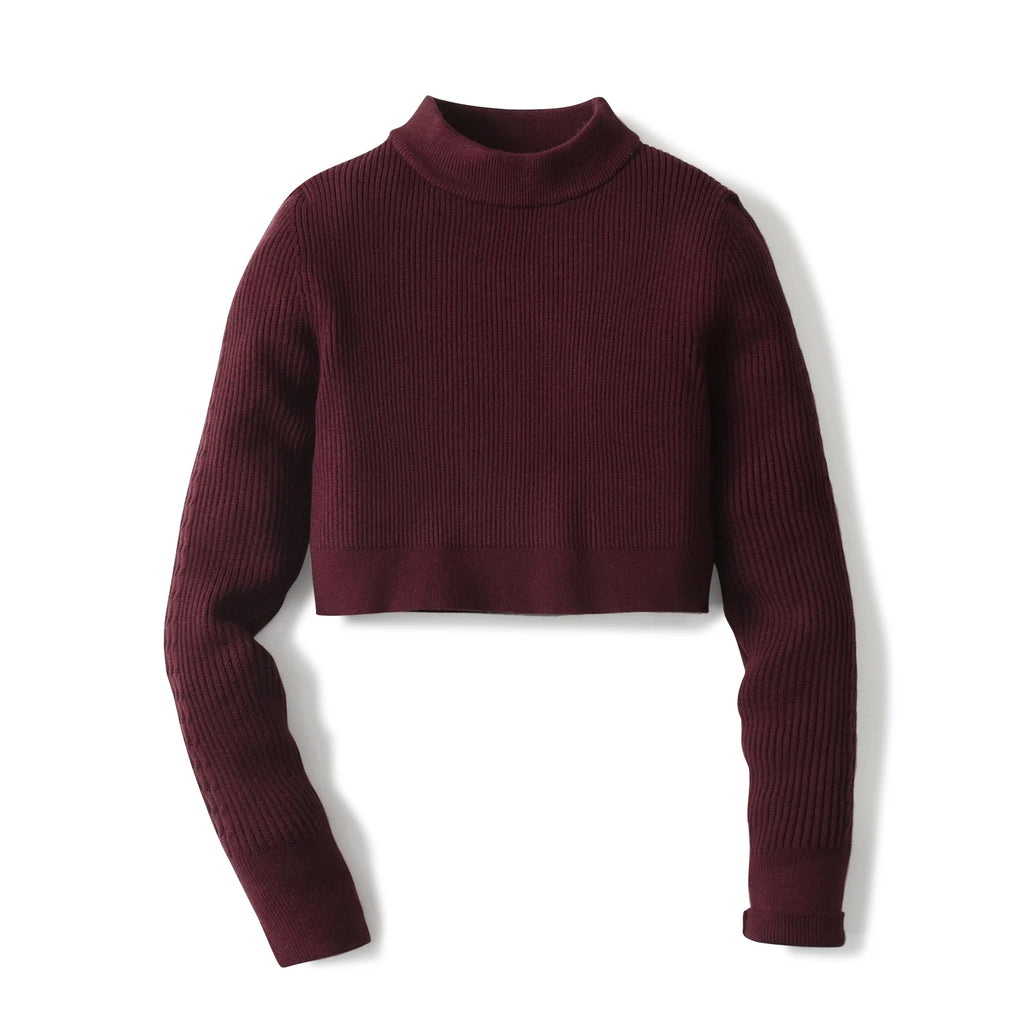 2024 AW Mail's Sister Matching Clothing Women Sleeveless Long Velvet Dress Ladys Knitted Pullover Female Top