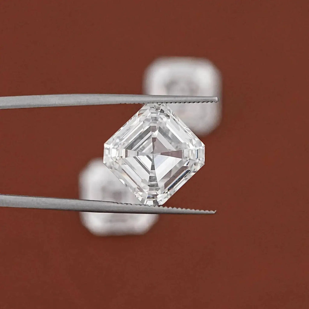 Special Offer 1-5 Ct IGI Certified Asscher Cut VVS Lab Grown Diamond Fancy Light Loose Stones Laser Drilled Luxira Export for