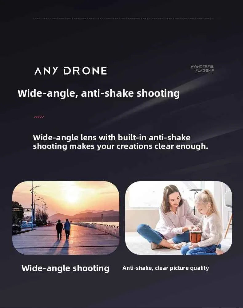 Mosquito drone, mini folding drone, aerial camera drone, student remote-controlled helicopter, small toy