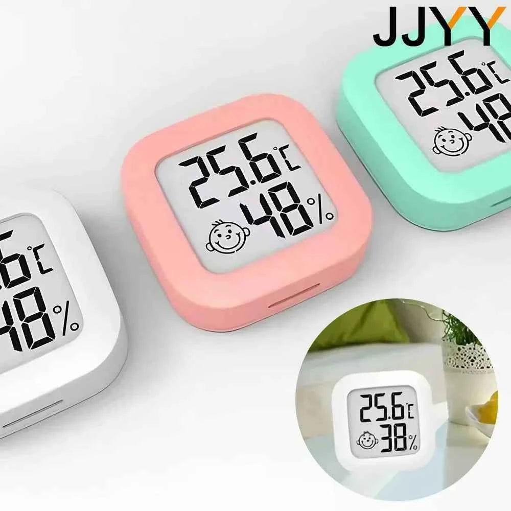 JJYY Mini Home Digital LCD Display Thermometer Hygrometer Indoor High Precision Temperature Sensor