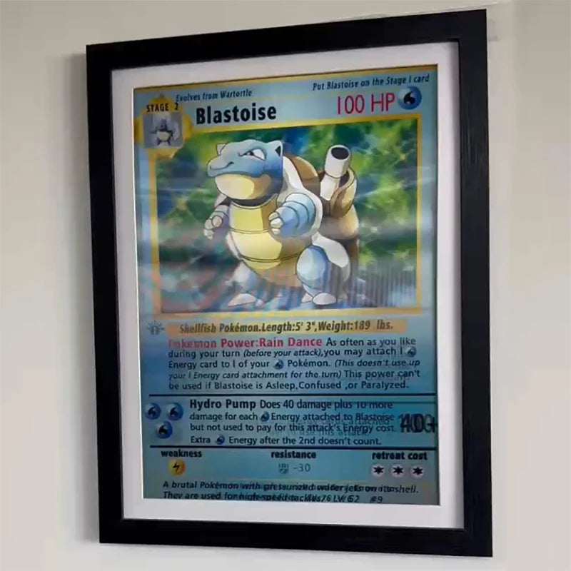 Pokemon 3D Lenticular Poster Anime Painting 3D Printing Home Decor Wall Cover Anime Artwork Birthday Gifts Home Decor Toy