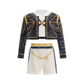 2026 Spring Summer Girl Cosplay Singer Fashion Clothes Stage Performance 3PCS Set Children Show Halloween Carnival Party Costume