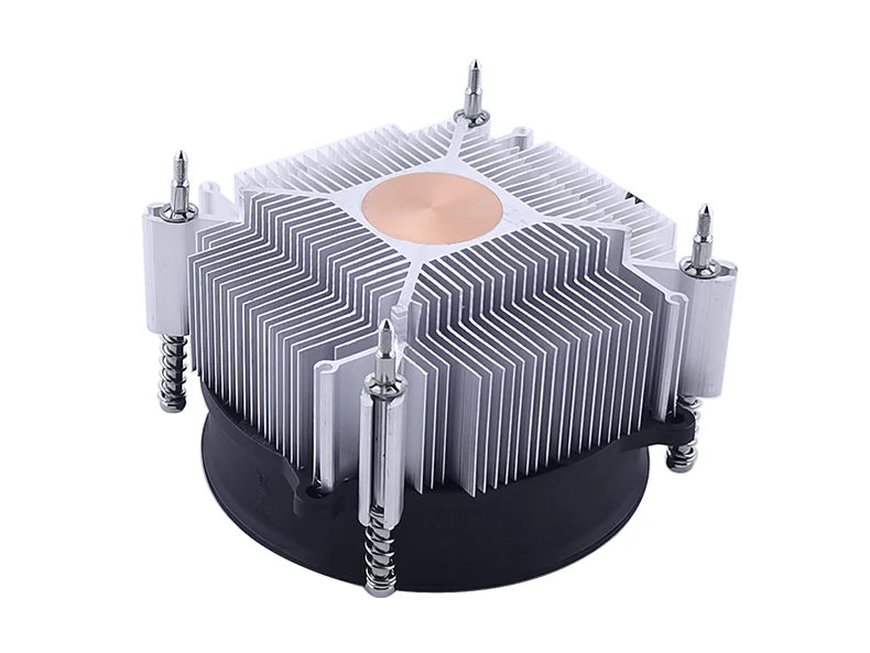 PC Efficient Copper Core/Aluminum Core Processor Cooler Cpu Fan Mute 3pin4pin PWM Air-cooled Install LGA1150 1151 1155 1156 1200