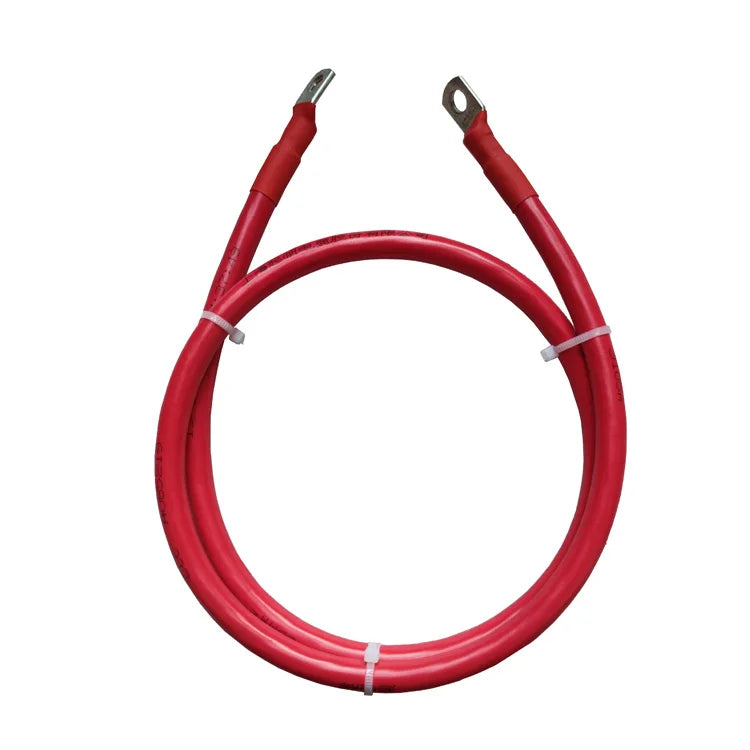 8/6/4/2AWG 10/16/25mm2 Battery Connection Cable Copper Wire with SC Terminal For Car Battery Series and Parallel, UPS, Inverter