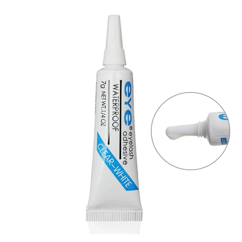 Professional Eyelash Glue Clear-white/Dark-black Waterproof False Eyelashes Makeup Adhesive Eye Lash Glue Cosmetic Tools