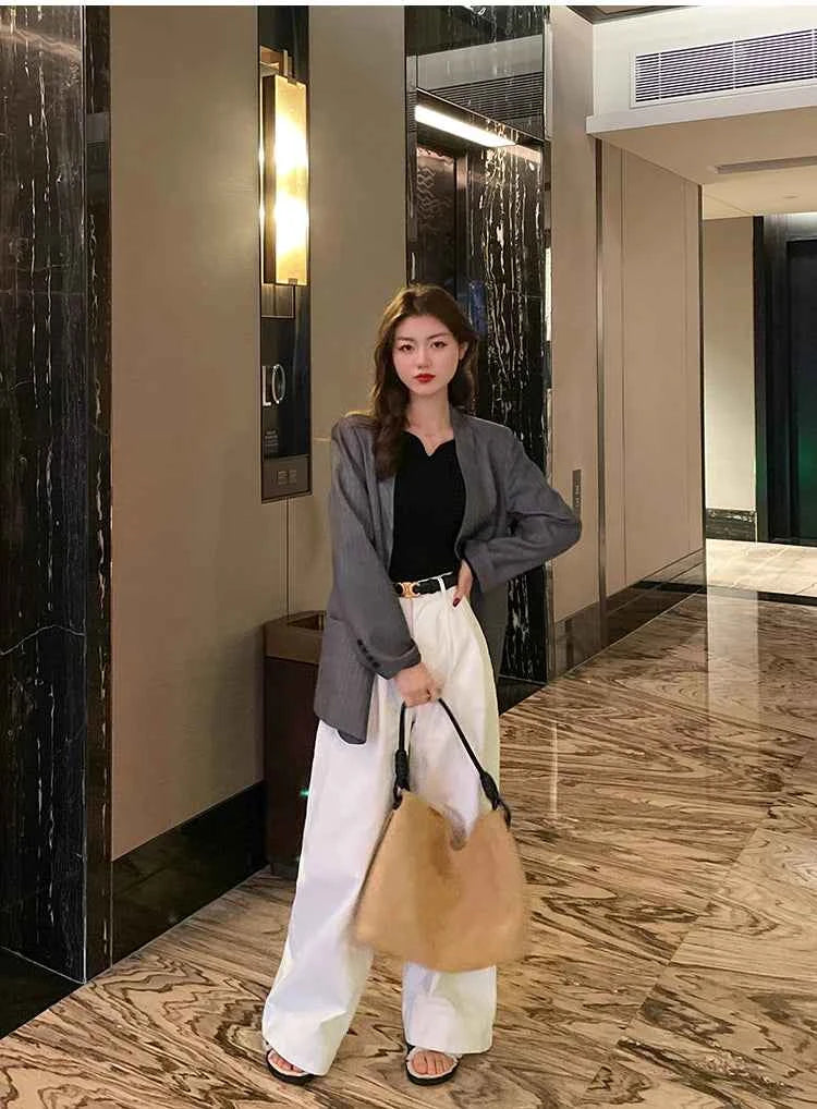 2026 Basic V-neck Chic  Autumn Winter Pullover Women Female Knitted Ribbed Sweater Slim Long Sleeve Badycon High Quality Sweater