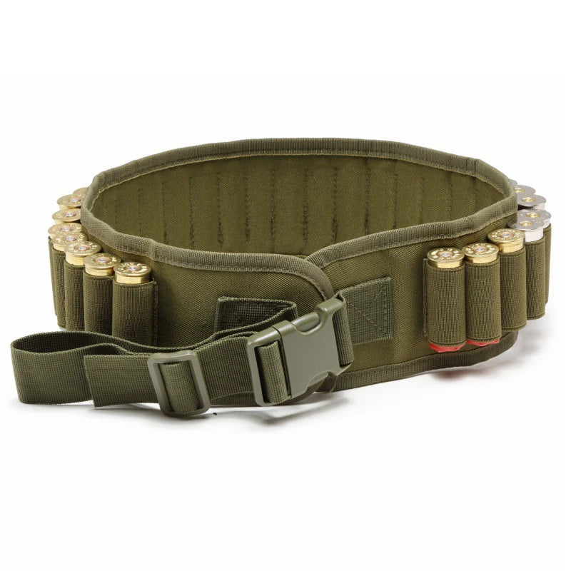 30 Round Shell Holder Belt Training Hunting Accessories Outdoor Sports 12 Gauge 12GA Ammo Bandolier Cartridge Waist Belts