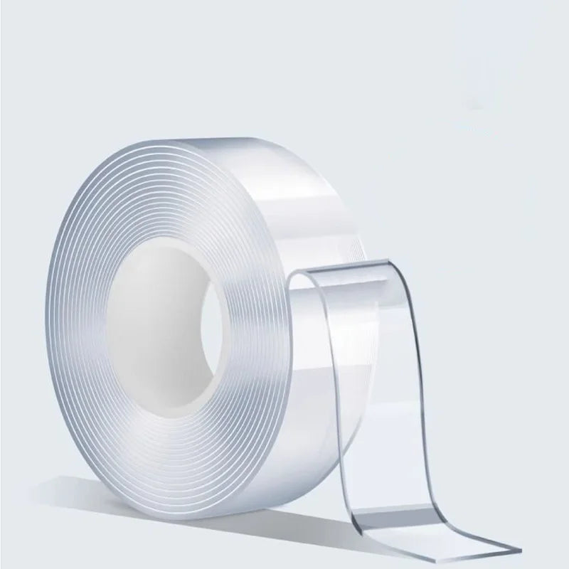 Nano Tape Versatile Reusable Double-Sided Waterproof Adhesive Tape - Perfect for Kitchen and Bathroom Supplies