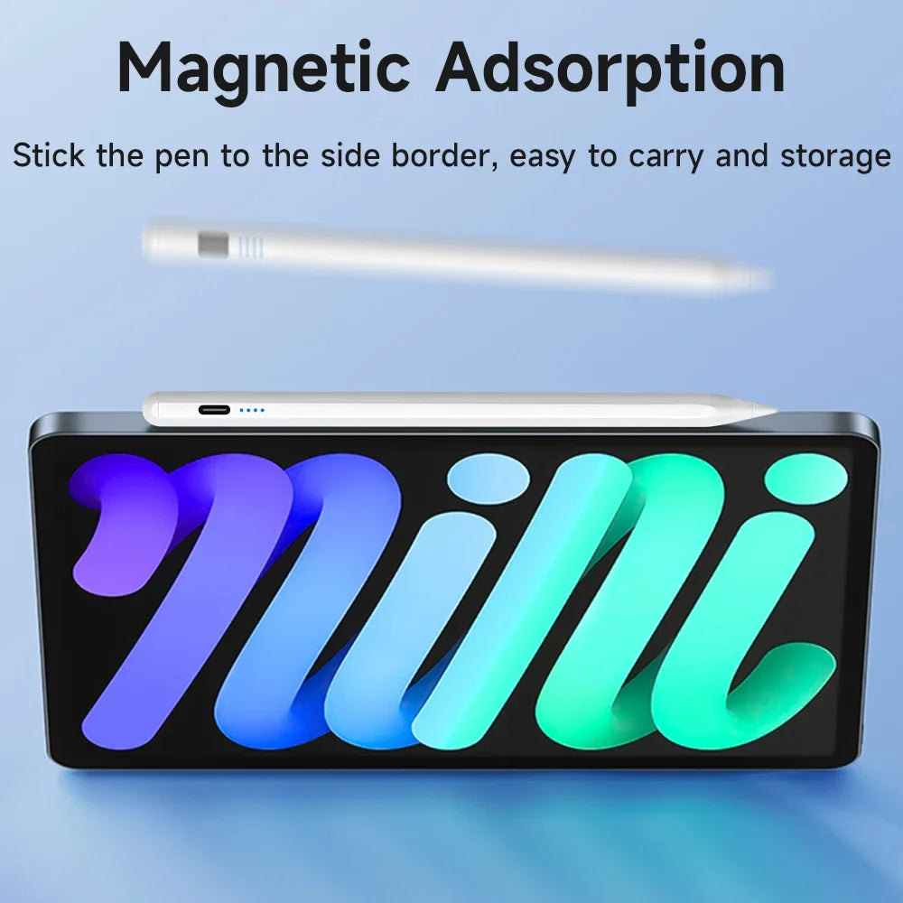Stylus Pen for IPad 11th Gen A16 2025 Pro 13 M4 12.9 Air 11 M2 10.9 Mini 7 6 10th 9th 8th Gen Touch Pen Touch Screen Pencil Acce