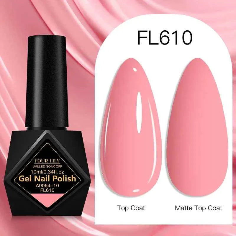 10ml Gel Nail Polish 162 Colors Nail Supplies Vernis Semi Permanent Nail Art Manicure Soak Off LED UV Gel Nail Varnishes Summer