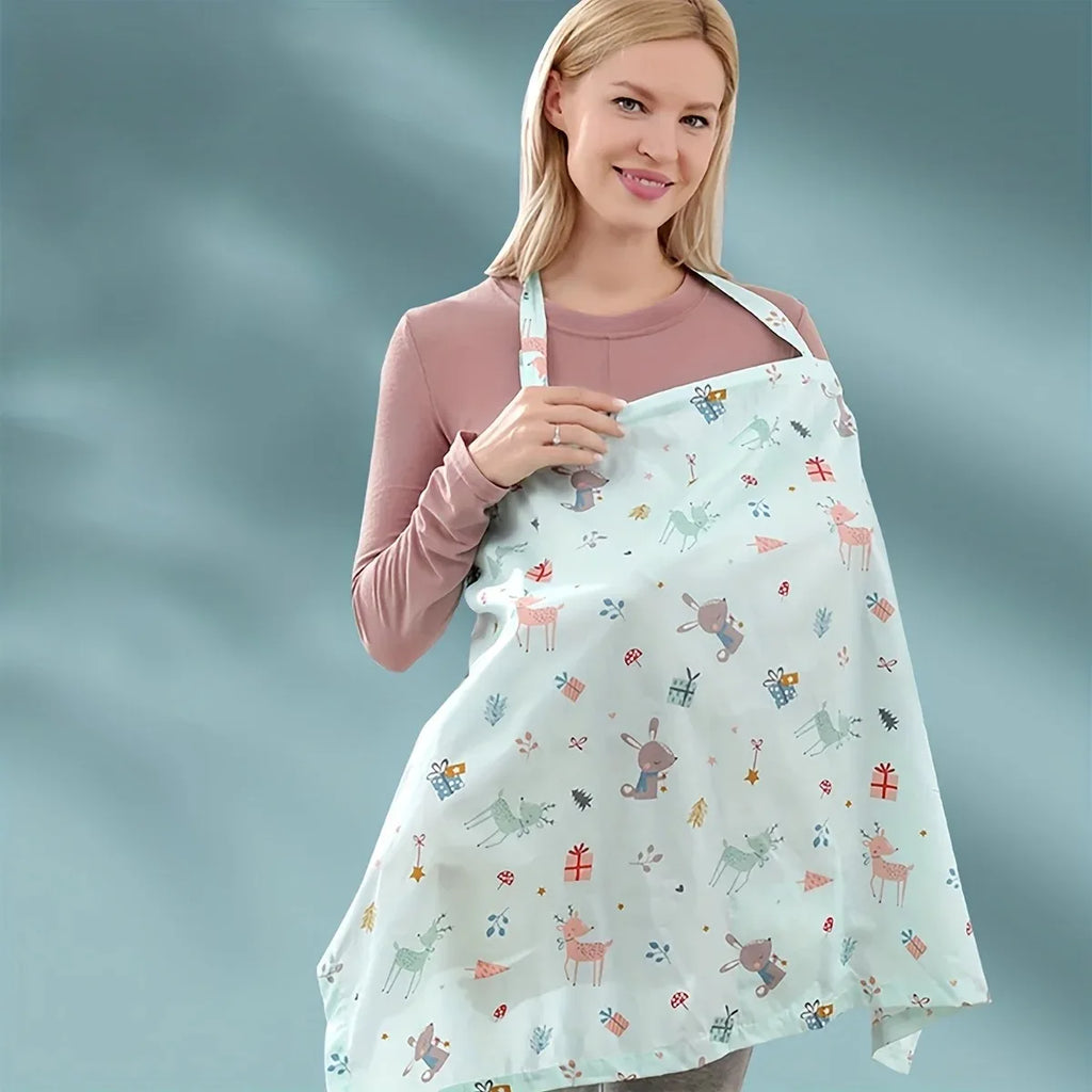 Lightweight Breathable Maternity Nursing Cover Scarf for Breastfeeding Stroller And Car Seat Cover Universal Fit Nursing Apron