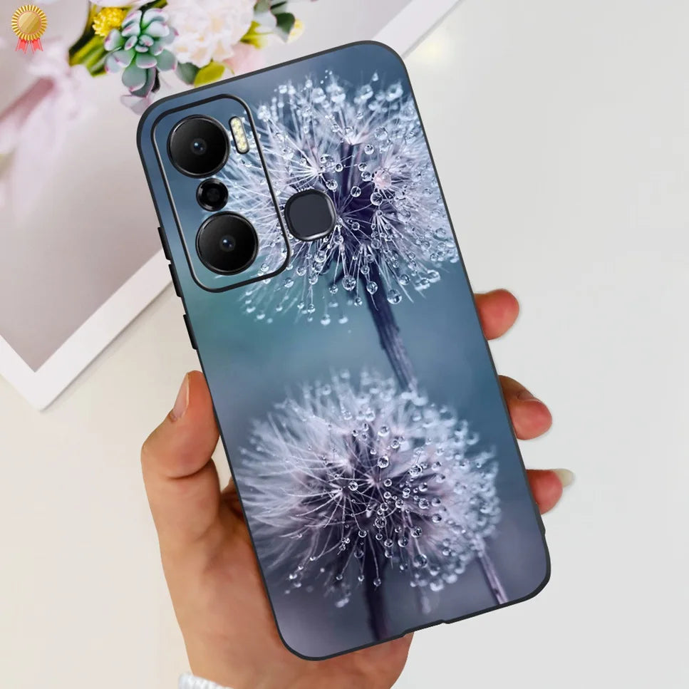 For Infinix Hot 20 Play 20i 4G Case Cute Astronaut Clear TPU Silicone Bumper Cover For Infinix Hot 20 Play 20i Phone Case Funda
