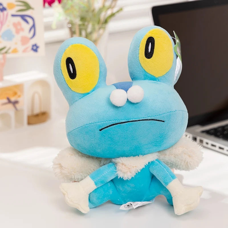 Genuine Pokemon Pikachu Stuffed Doll Cute Cartoon Anime Series Gengar  Eevee Stuffed Doll Kawaii Toys Hobbies Kids Birthday Gift