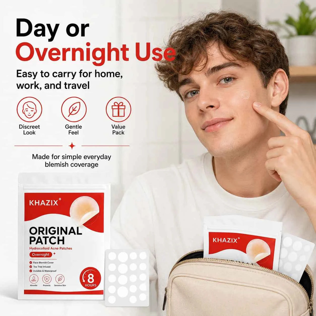 360-Piece Clear Acne Pimple Patches Invisible Spot Covers