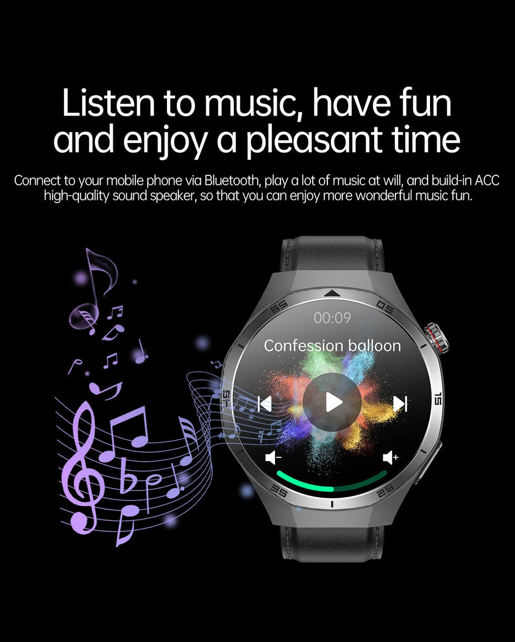 2025 New ECG+PPG Three High treatment Smart Watch Lipids Uric acid Blood pressure Smartwatch Men NFC Sport HD Call Health Clock