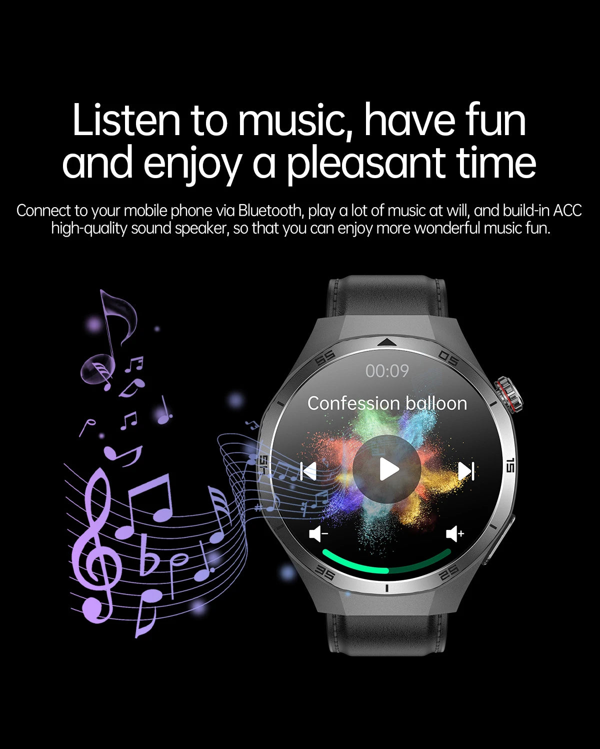 2025 New ECG+PPG Three High treatment Smart Watch Lipids Uric acid Blood pressure Smartwatch Men NFC Sport HD Call Health Clock