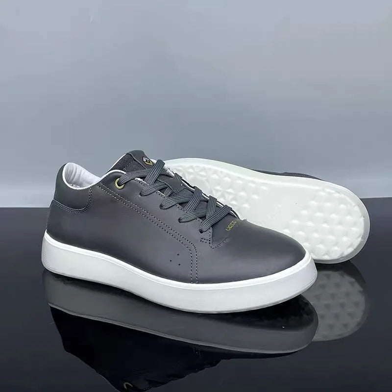 Skateboard Mens Shoes Genuine Leather Sneakers Casual Fashion Outdoor Running Sports Hiking Designer Luxury Mens Shoes