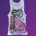 Crop Tops Sexys Aesthetic Clothing Women's Tanks & Camis 90s Clothes Vintage Harajuku Sexy Top Y2k Shoujo Girl Aesthetic Summer