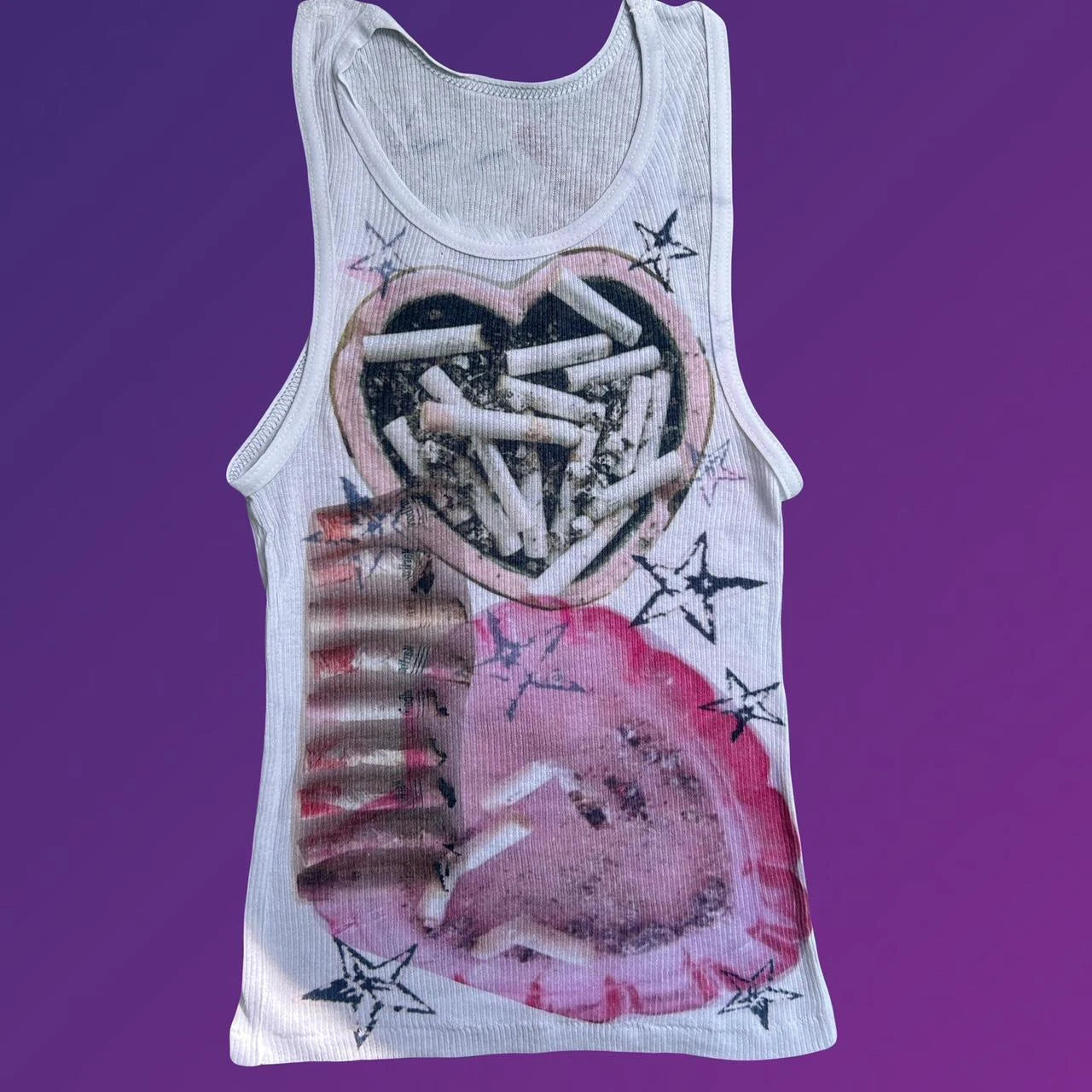 Crop Tops Sexys Aesthetic Clothing Women's Tanks & Camis 90s Clothes Vintage Harajuku Sexy Top Y2k Shoujo Girl Aesthetic Summer
