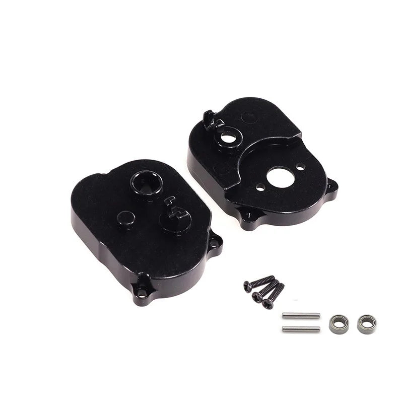 Metal chassis pull rod shock absorber transmission shaft 370 gearbox assembly For MN82 LC79 82S 82Por 1/12 RC Car Upgrade Parts