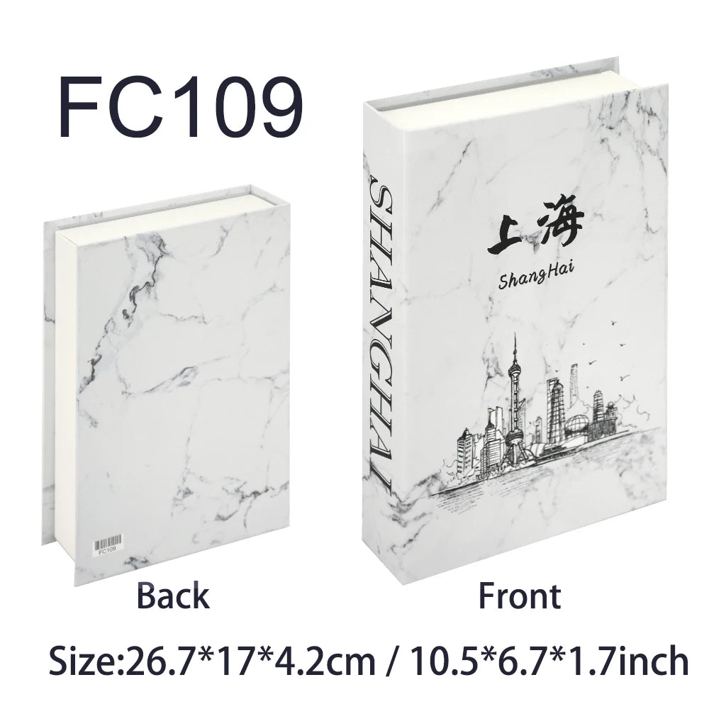 Home Decor Fake Books Coffee Table Books Ornaments Living Room Decoration Luxury Fake Books Storage Box Aesthetic Decoration