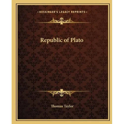 Republic of Plato - Paperback
