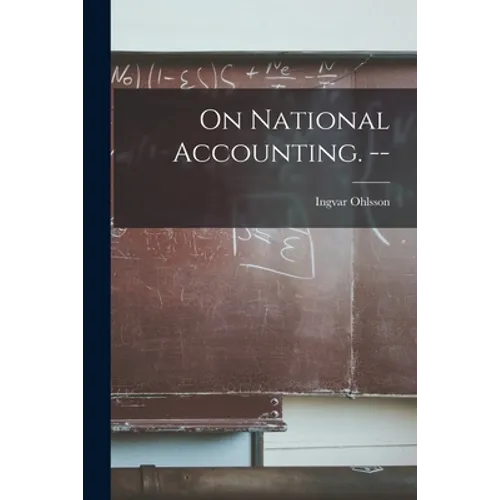 On National Accounting. --