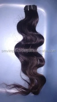 Bleach Able Indian Remy Hair Extensions 10" 36" Length Shedding Tangle Free Machine Double Weft Human Hair Perm All Colors Dye