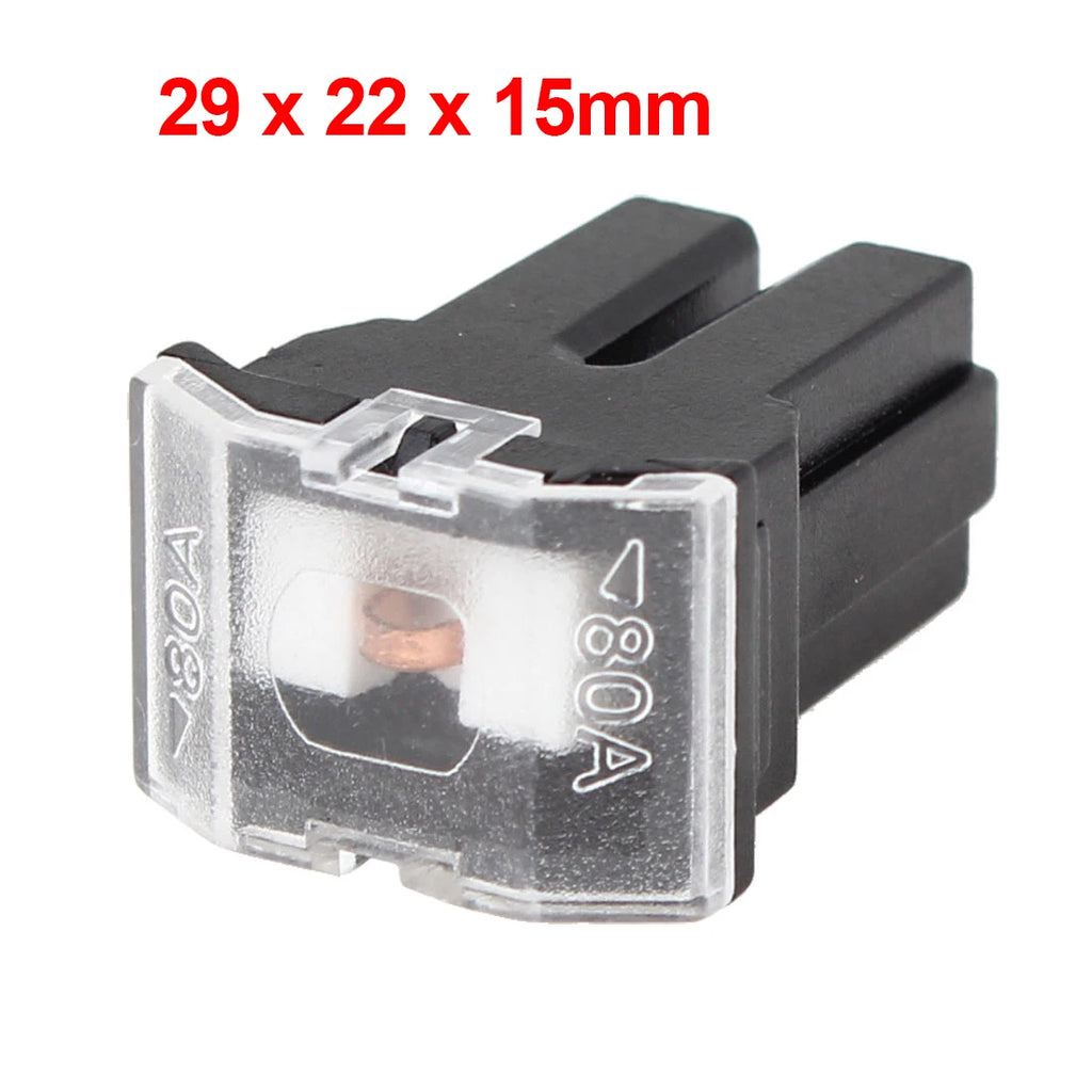 X Autohaux  Car PAL Fuse Pacific Type Female Slow Blow Auto Link Universal For Auto Car Vehicle 30A/40A/60A/80A/100A