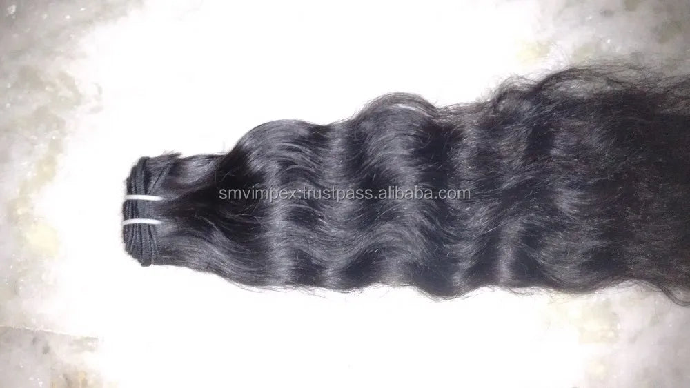 Unprocessed Curly Hair Weaving From India. 100% Unprocessed Natural Texture Good Quality Smooth Wave Hair Wafting