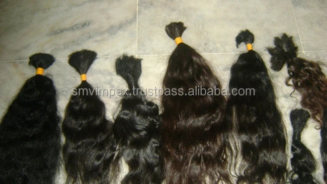 Surprise! Discount Grade  12A Indian Deep Wave Hair Hair,natural Color and Soft and Smooth Hair.good Texture From India